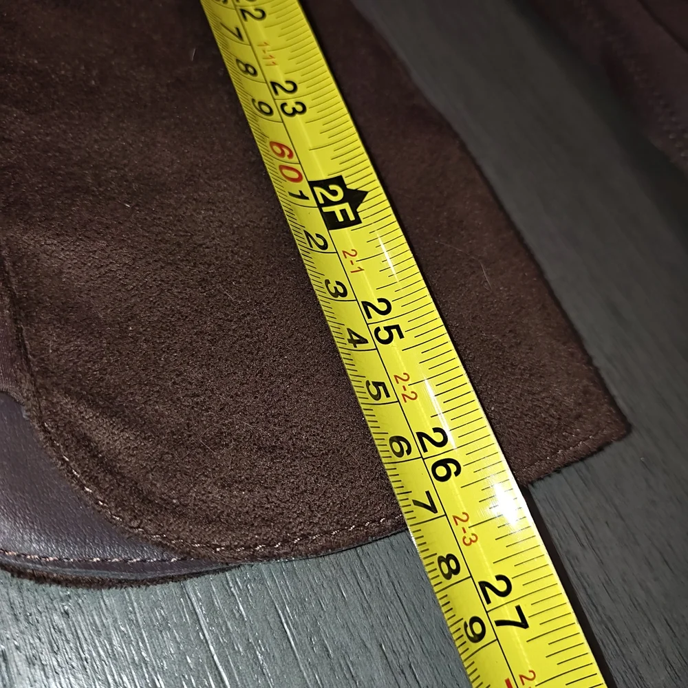 Top Moda Knee High 1- 1/2 Inch Heal Woman Faux Suede Brown Boots ,Size 10